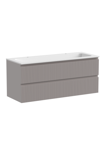 Тумба под раковину Sancos SNOB T SNT120SM 120х45х50 подвесная цвет бежевый - фото 2